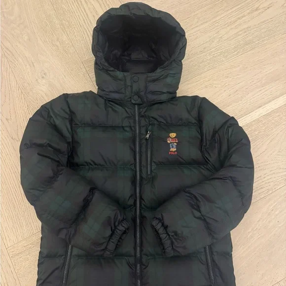 Polo by Ralph Lauren Green and Navy Jacket Age 14/16 - Picture 2 of 10